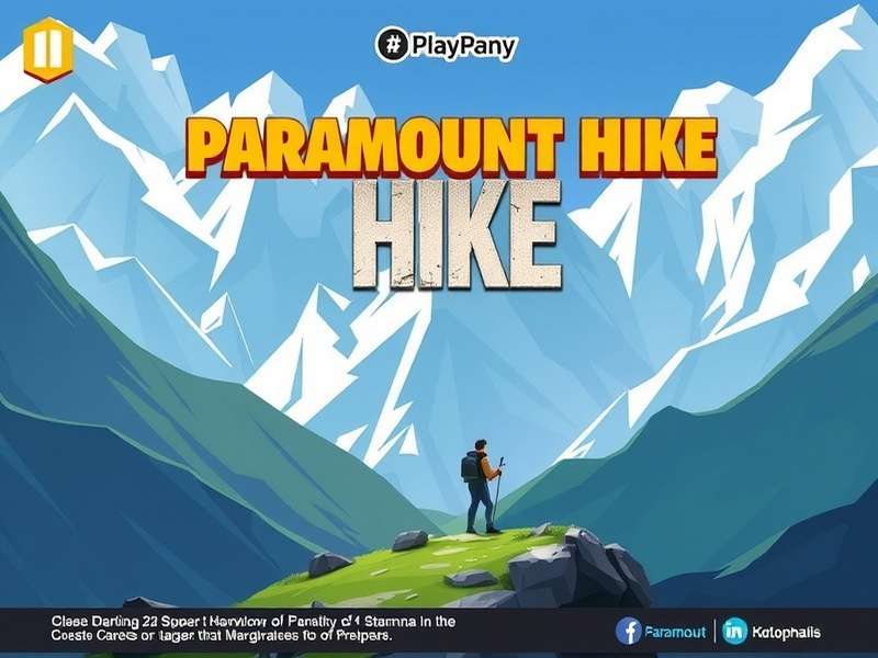 Paramount Hike Gameplay Screenshot